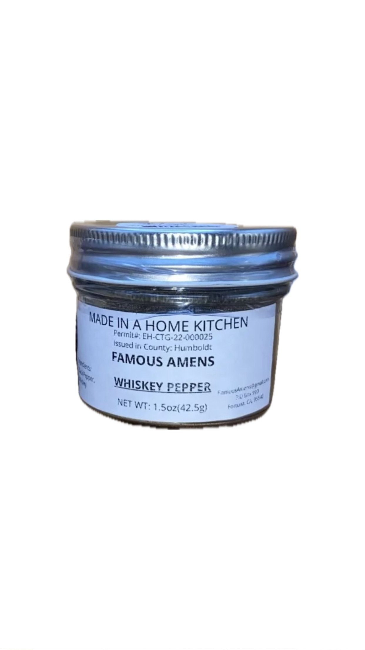 Famous Amen's Whiskey Pepper