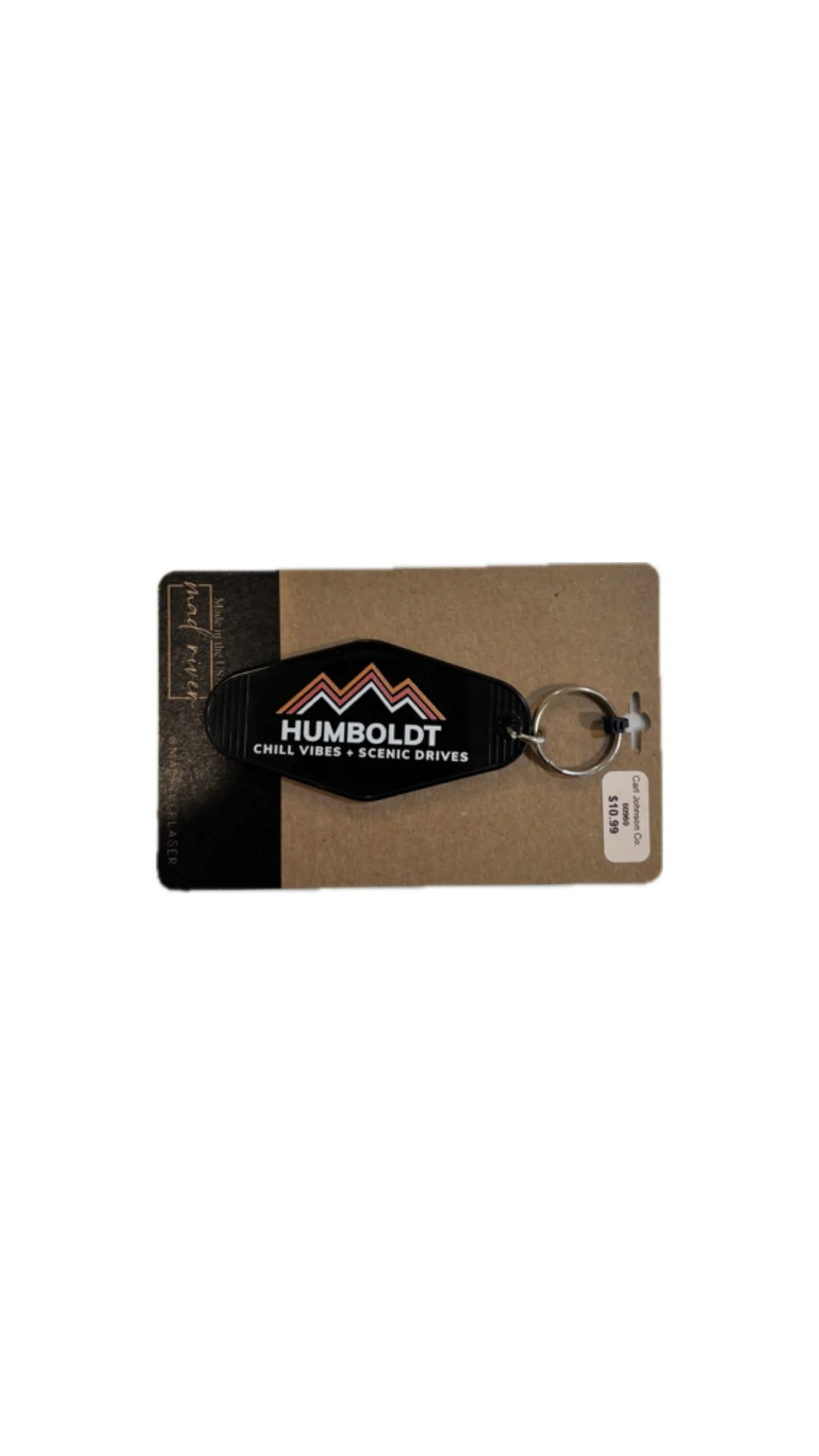 Black Humboldt Keychain