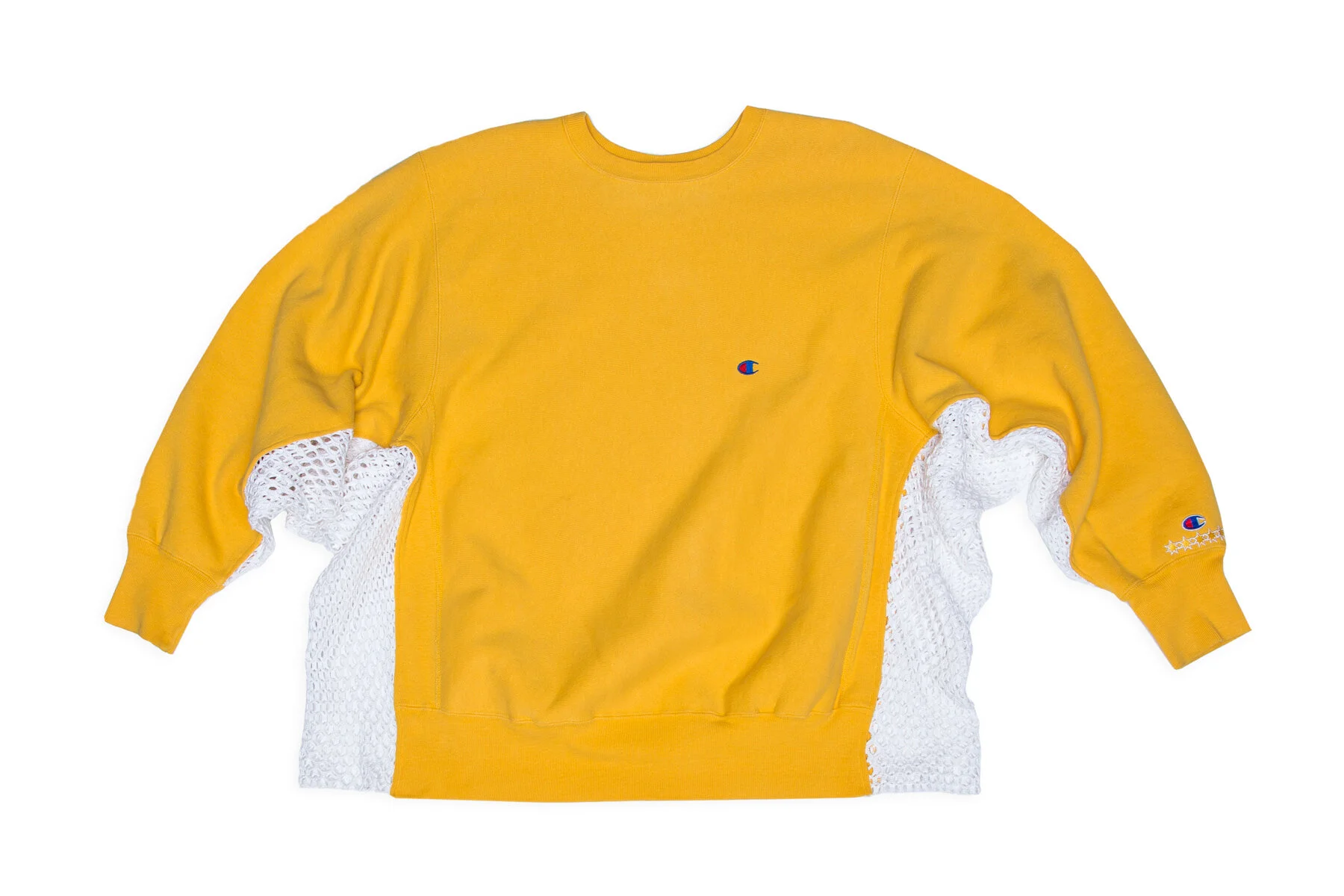 Luda’s Reworked Champion Sweaters, from his 2017 Fall/Winter Collection