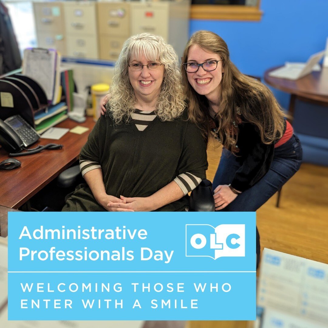 It is National Administrative Professionals Day! At Ozark Literacy Council, our interns and office managers who run our front desk are essential members of our team.

These individuals welcome everyone in the community as they walk in through the doo