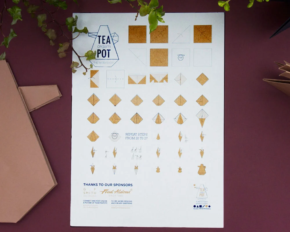 Tea Pot Origami Workshop