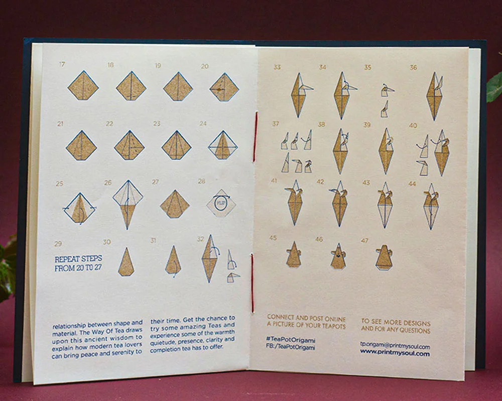 Tea Pot Origami Workshop