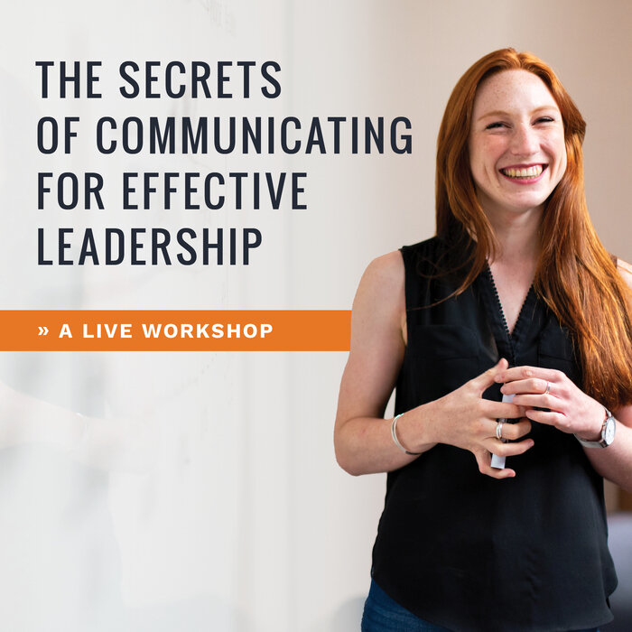 Ready to be a better leader? It all starts with communication. In our live workshop on 4/27, we'll reveal the secrets to:
 
✅ more effective communication 
✅ how communication improves team performance 
✅ elevating your team to the next level through