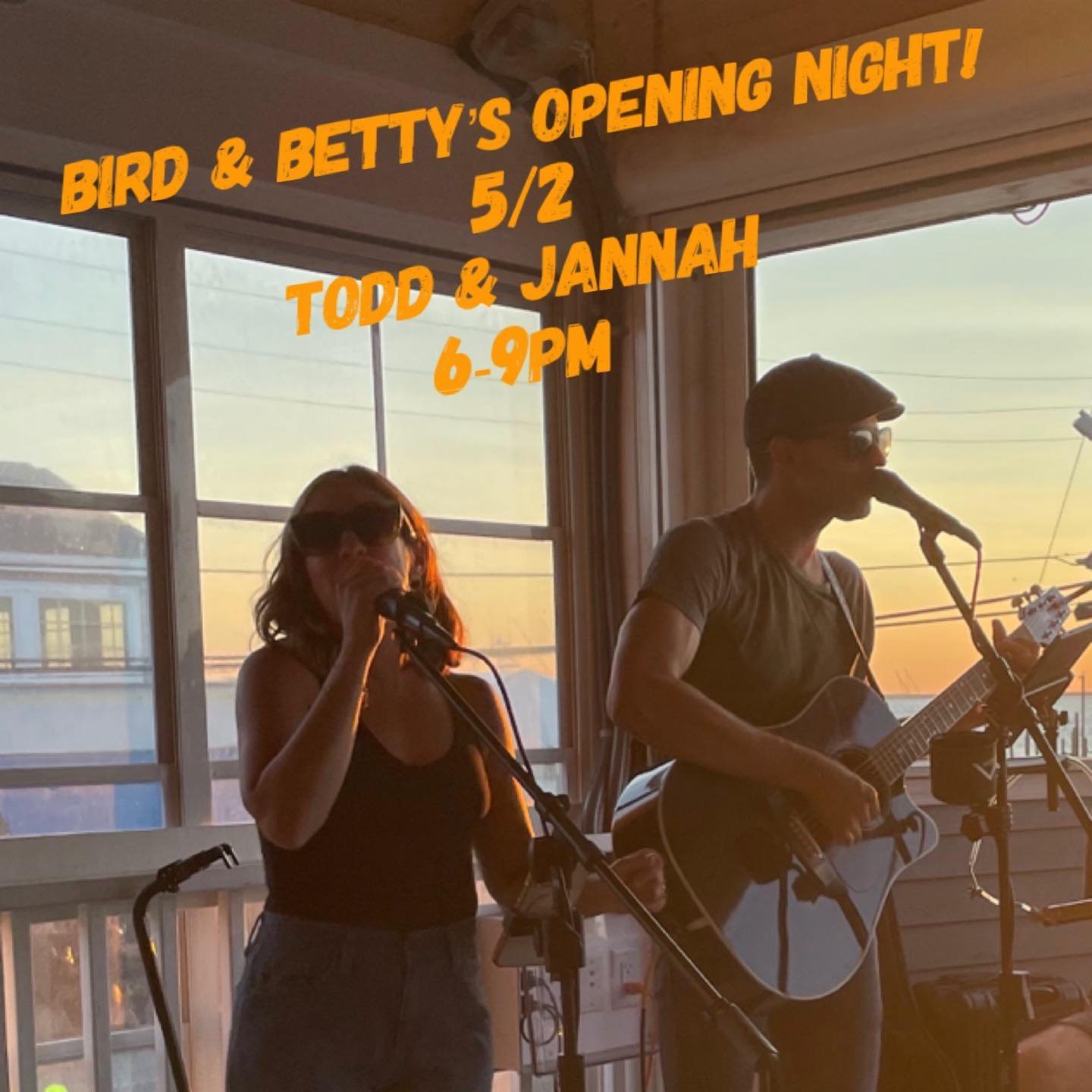 @randomtandemjams Thursday residency @birdandbettyslbi starts tonight!  Open for business at 3pm. Music from 6-9pm!  Happy day!!!!! #livemusic #lbi @jaykaysings