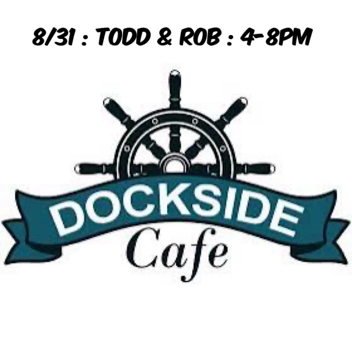 Last gig of August. #livemusic #tuckerton @robnvrhome