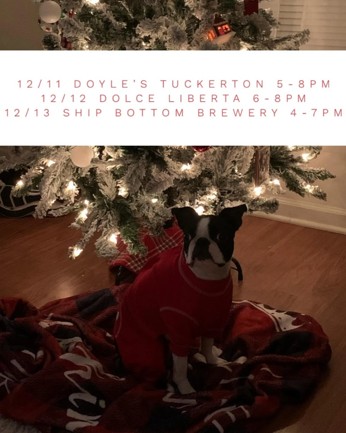 Got something for everyone this week:
Wing and sports lovers come out to @doyles_pour_house_tuckerton tonight for some pre Thursday night football jams from 5-8pm.  Friday is for Italian food and wine lovers @dolceliberta_nj - music from 6-8pm.  Satu