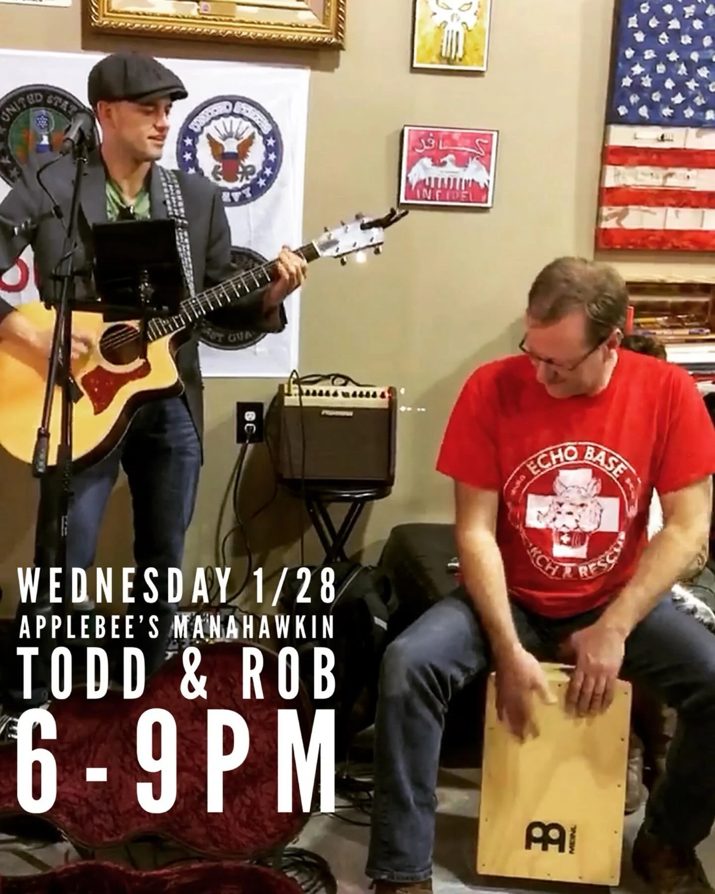 Eating good in the neighborhood tomorrow. #livemusic #manahawkin