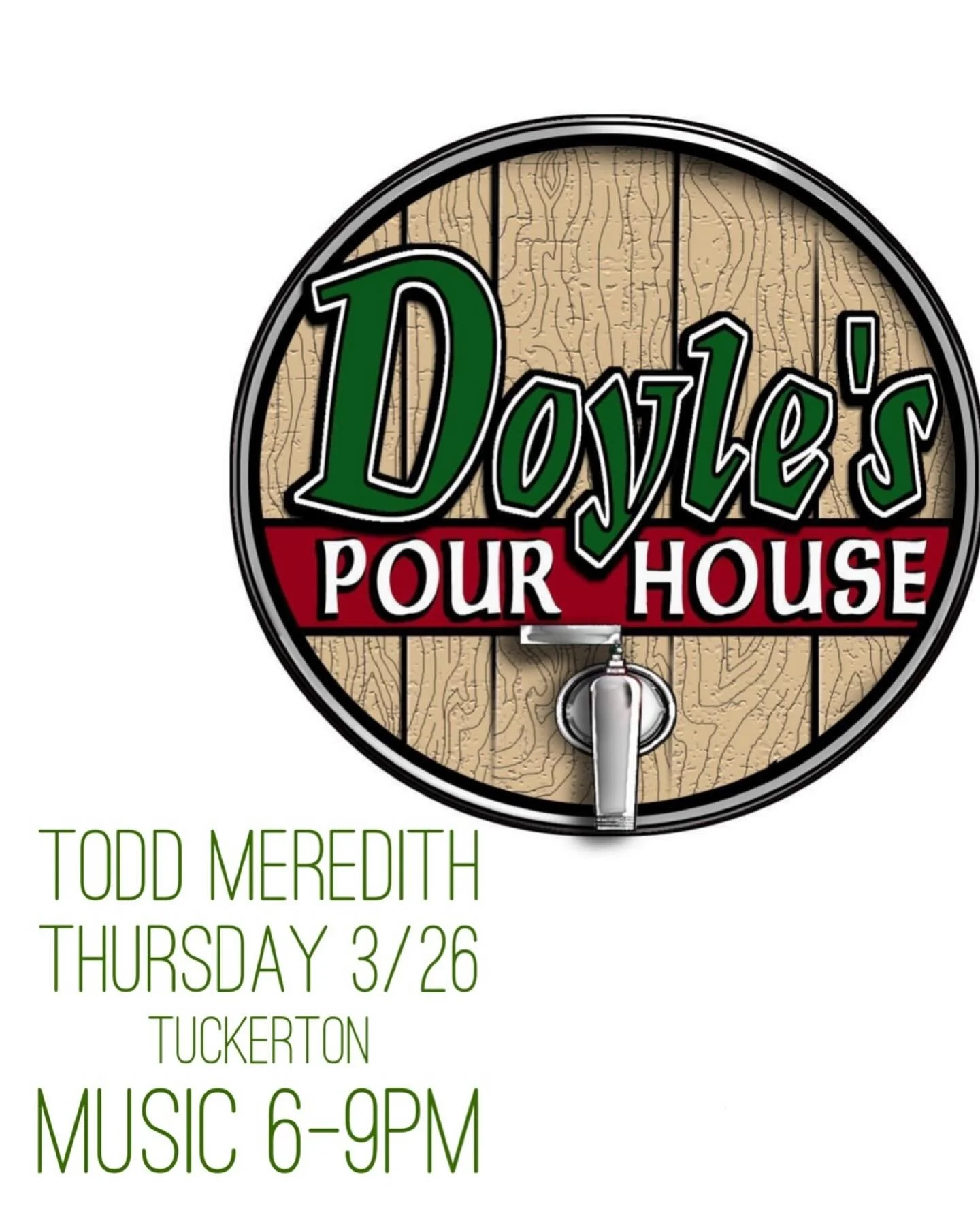 Back in Tuckerton which means a return to Doyle&rsquo;s Pour House on Thursday with some music from 6-9pm!  #livemusic @doyles_pour_house_tuckerton #wings