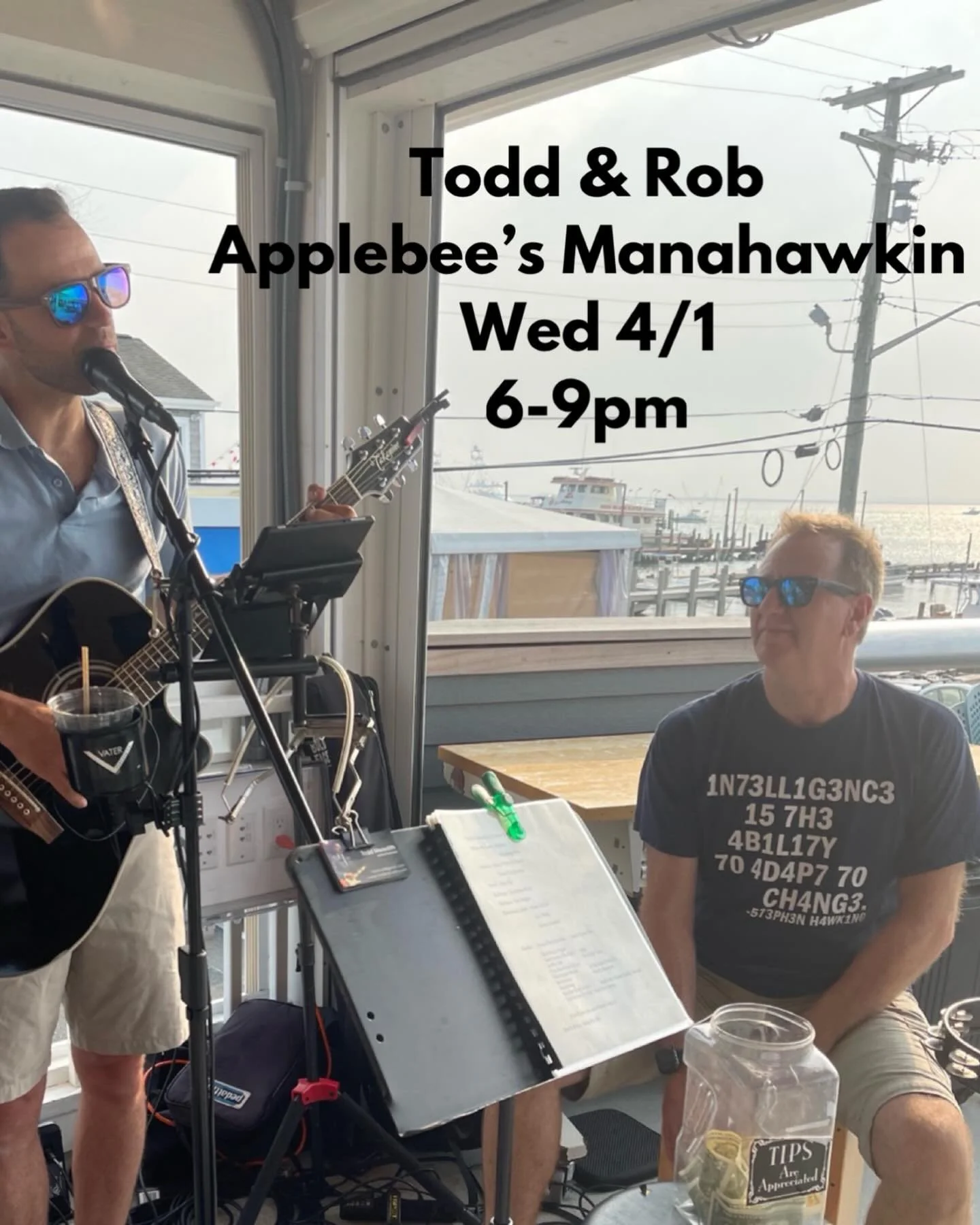 Kicking off the month with a hump day gig at The Bee&rsquo;s. #livemusic #manahawkin #eatinggoodintheneighborhood