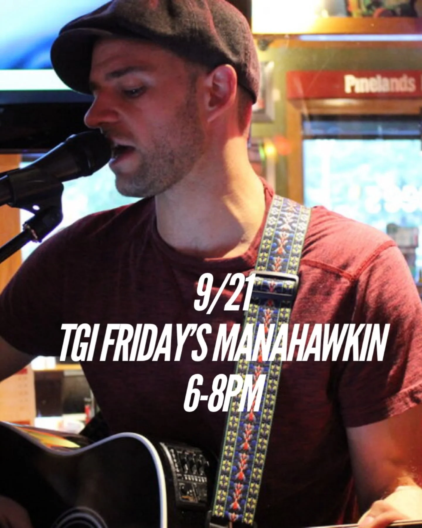 Somebody got a case of the Mondays?  Come on out to the restaurant where it&rsquo;s always Friday. I&rsquo;ll be there tonight playing music 6-8 with or without my 72 pieces of flair. #livemusic #tgif