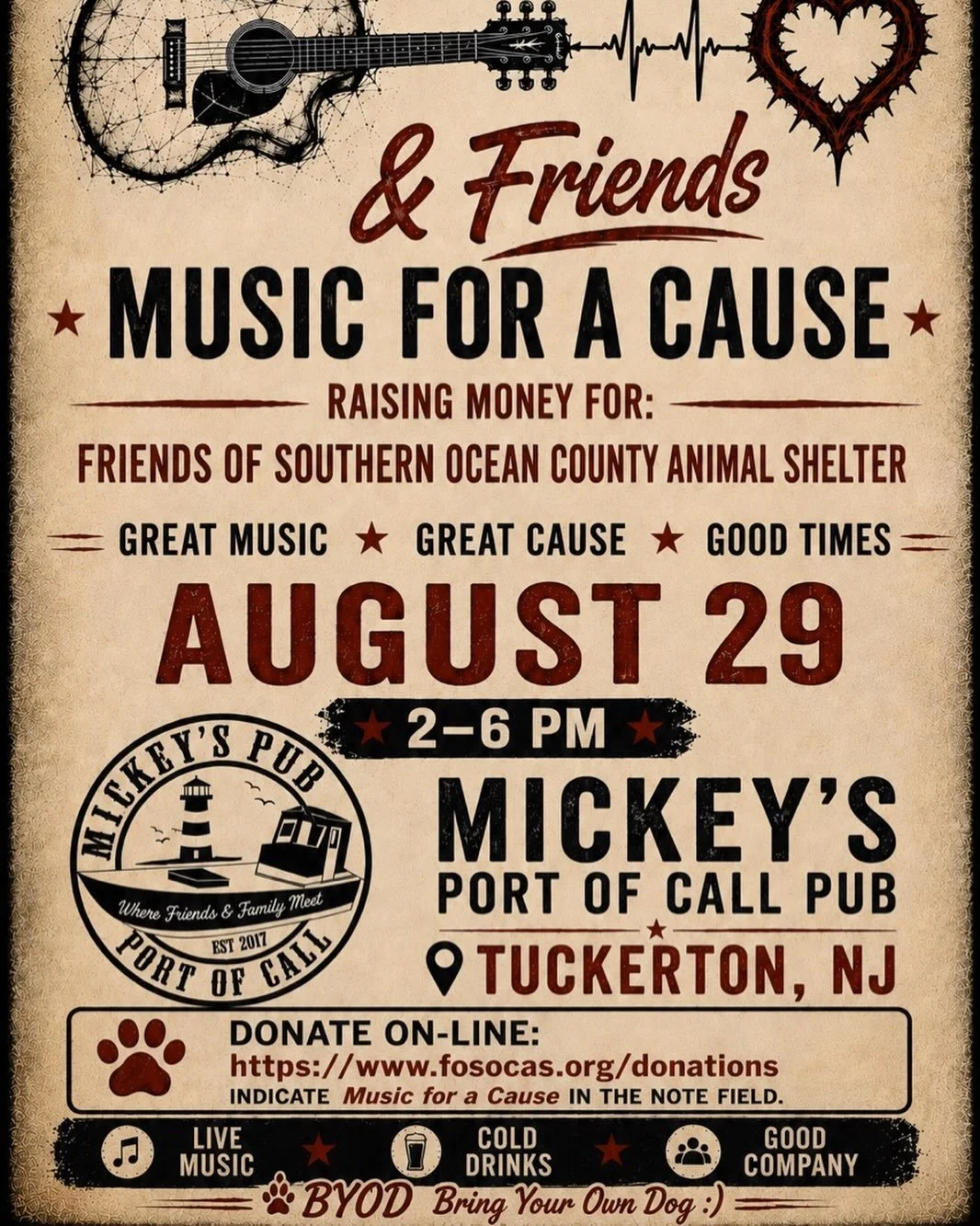 I&rsquo;ve been volunteering once a week walking the shelter dogs over at FOSOCAS. Please consider supporting this event for a great cause, or better yet, head over to the shelter between the hours of 12 and 4 and meet your new best friend. I&rsquo;l