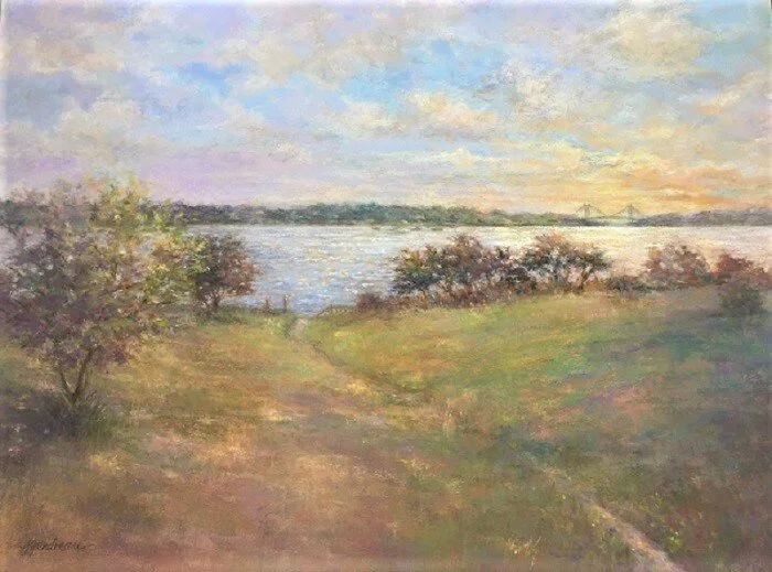Morning View 18x24 Pastel *