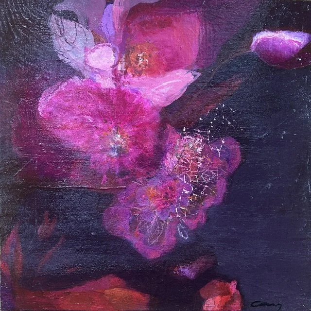 Abstract painting representing emotional connection and distance, desire discrepancy blog