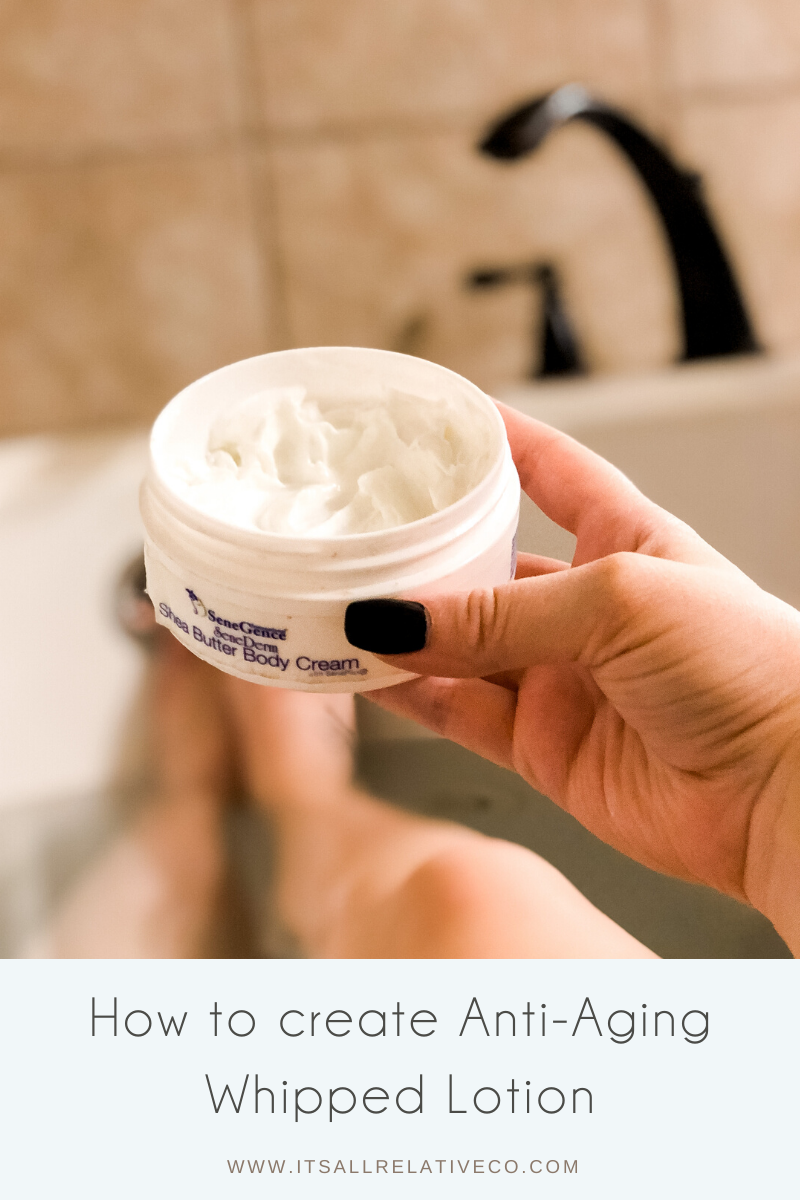 How to create Anti-Aging Whipped Lotion