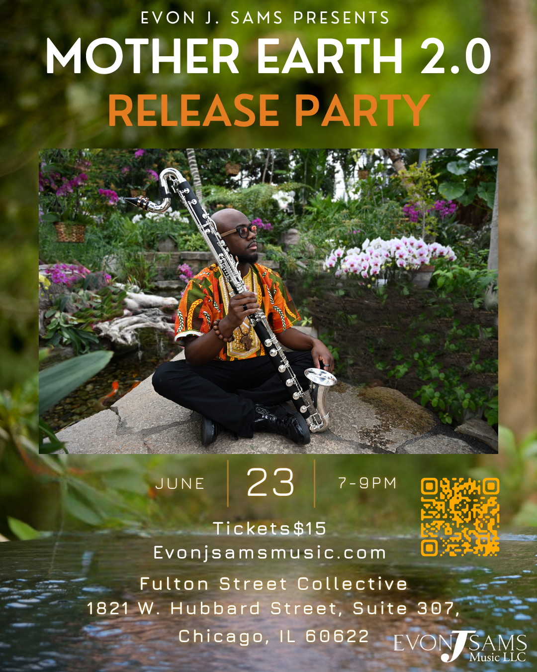Evon J. Sams Mother Earth 2.0 Release Party 