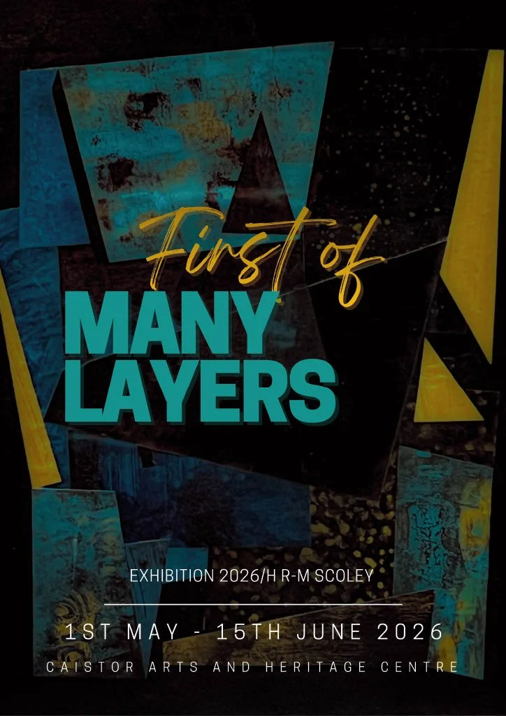 A Debut Solo Exhibition:  “First of Many Layers” by Helen R-M Scoley