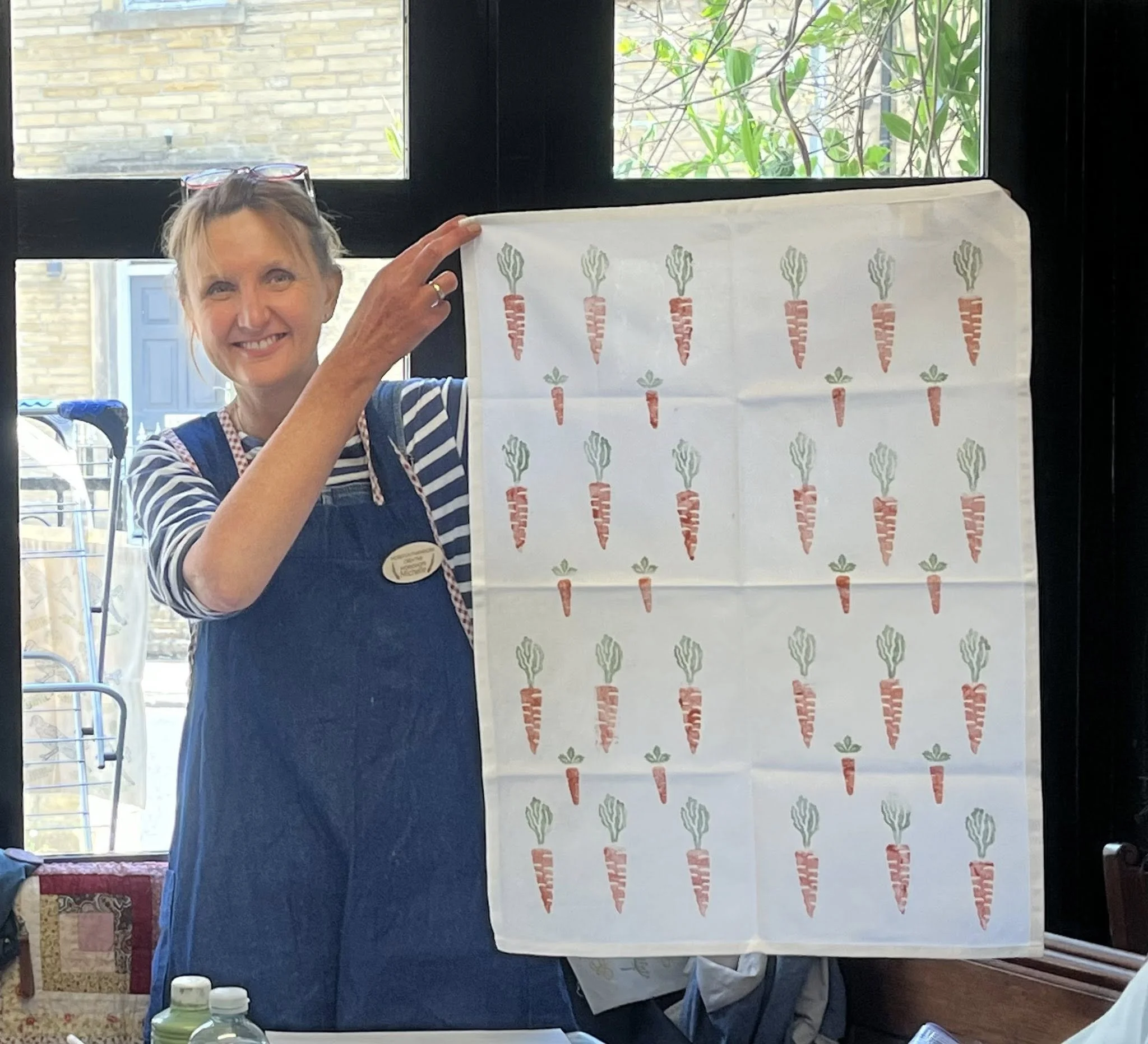 Indian Block Printing Workshop with Helen Scoley