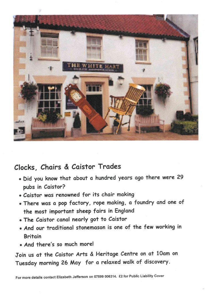 Clocks, Chairs &amp; Caistor Trades Walk