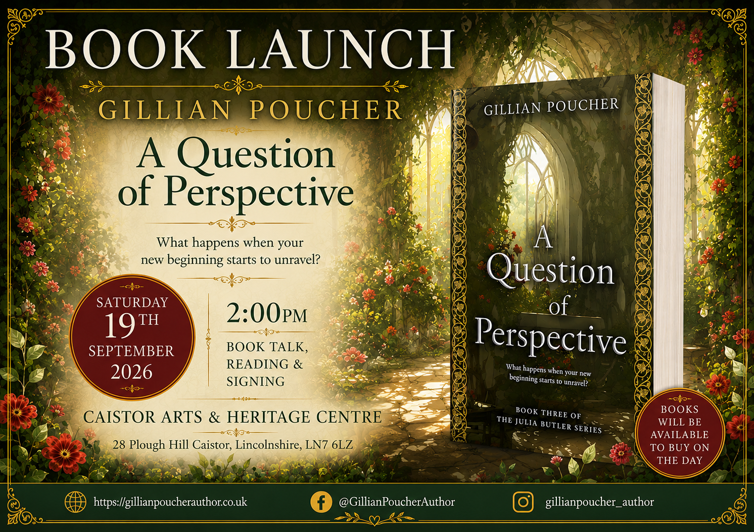 A Question of Perspective by Gillian Poucher - Book Launch