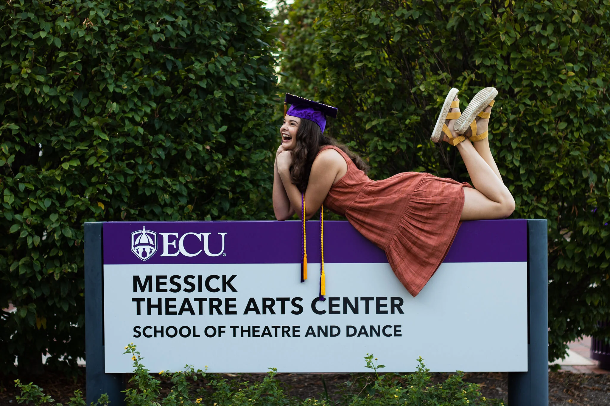 Graduation from East Carolina University