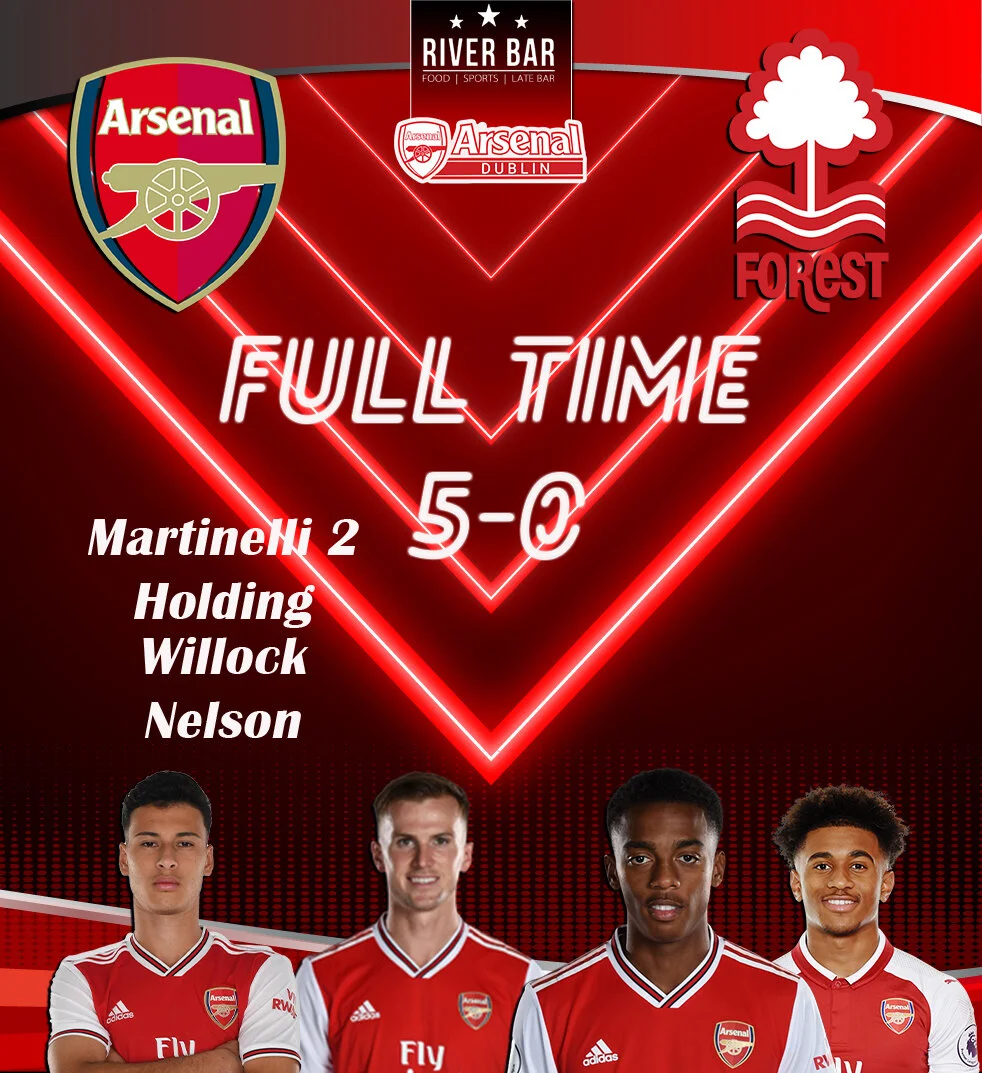 Arsenal 5-0 Nottingham Forest