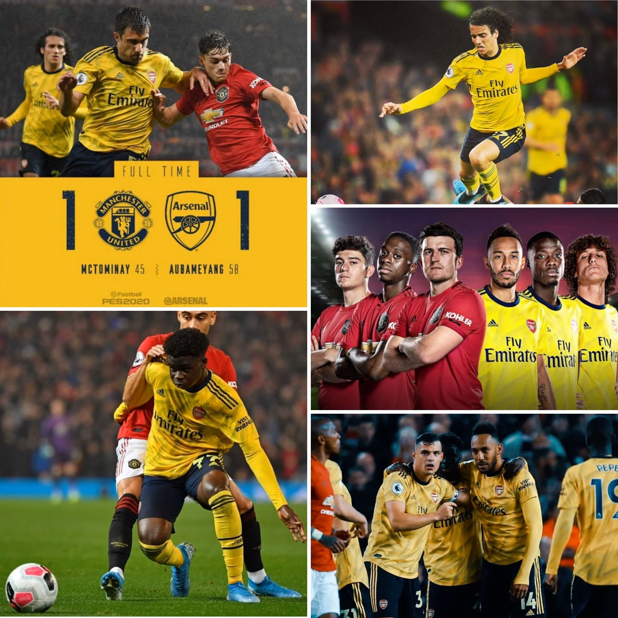 Man U 1-1 Arsenal