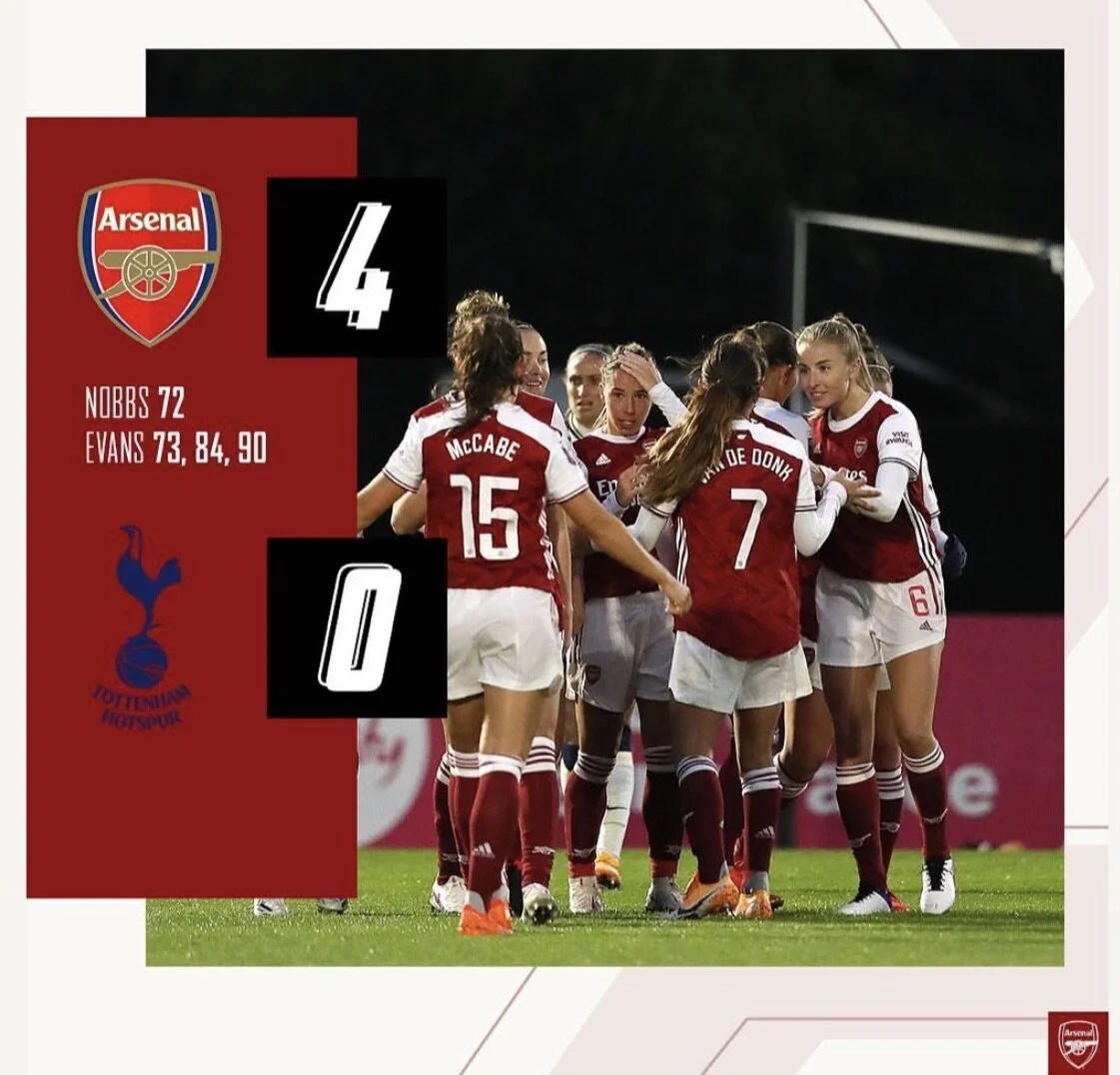 Arsenal 4-0 Tottenham