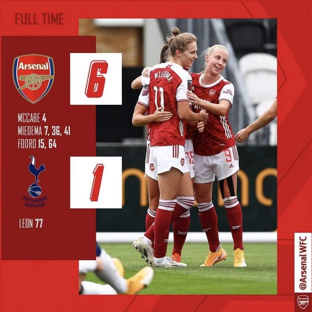 Arsenal 6 -1 Spurs