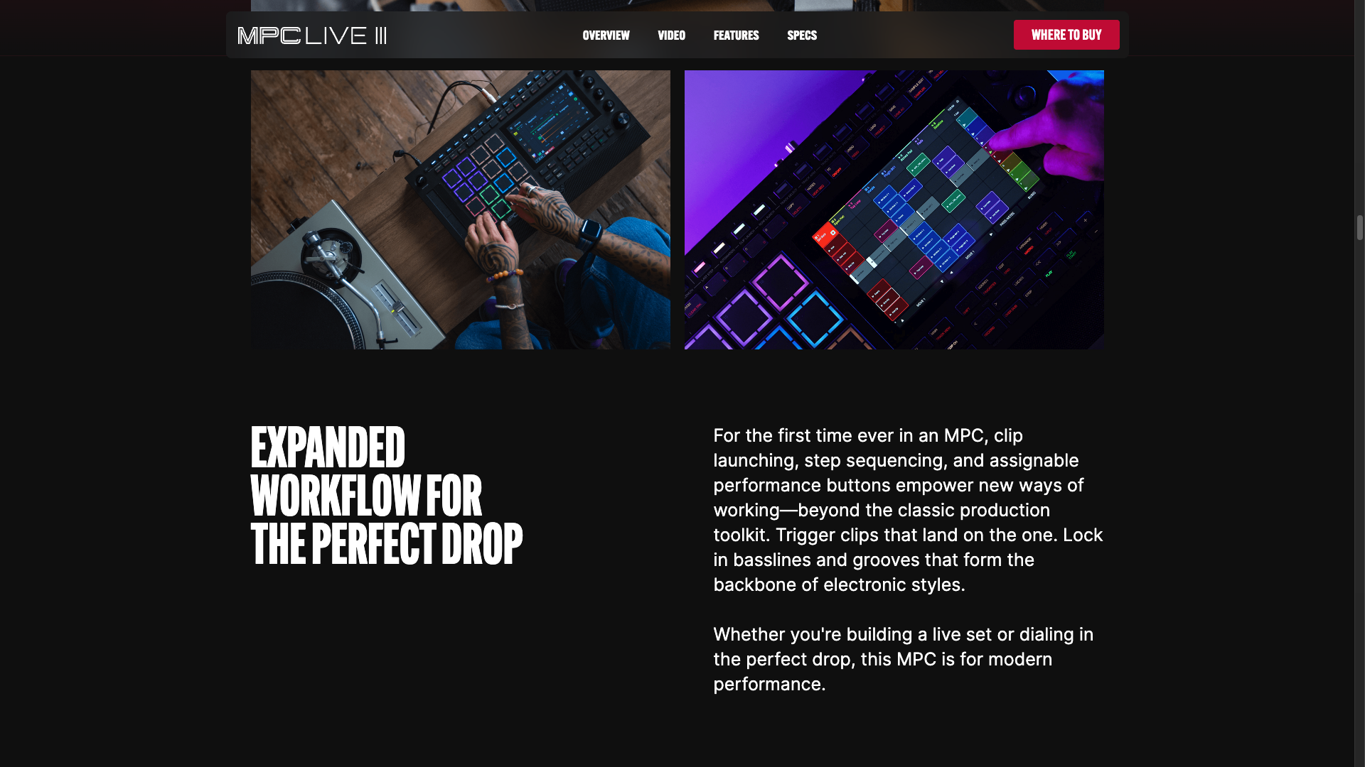 AKAI PRO MPC LIVE III LAUNCH