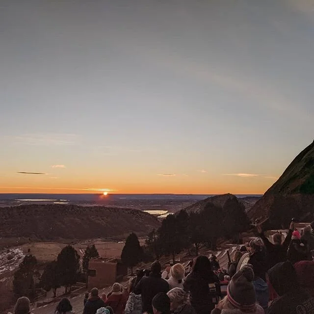 First rays of a new winter sun