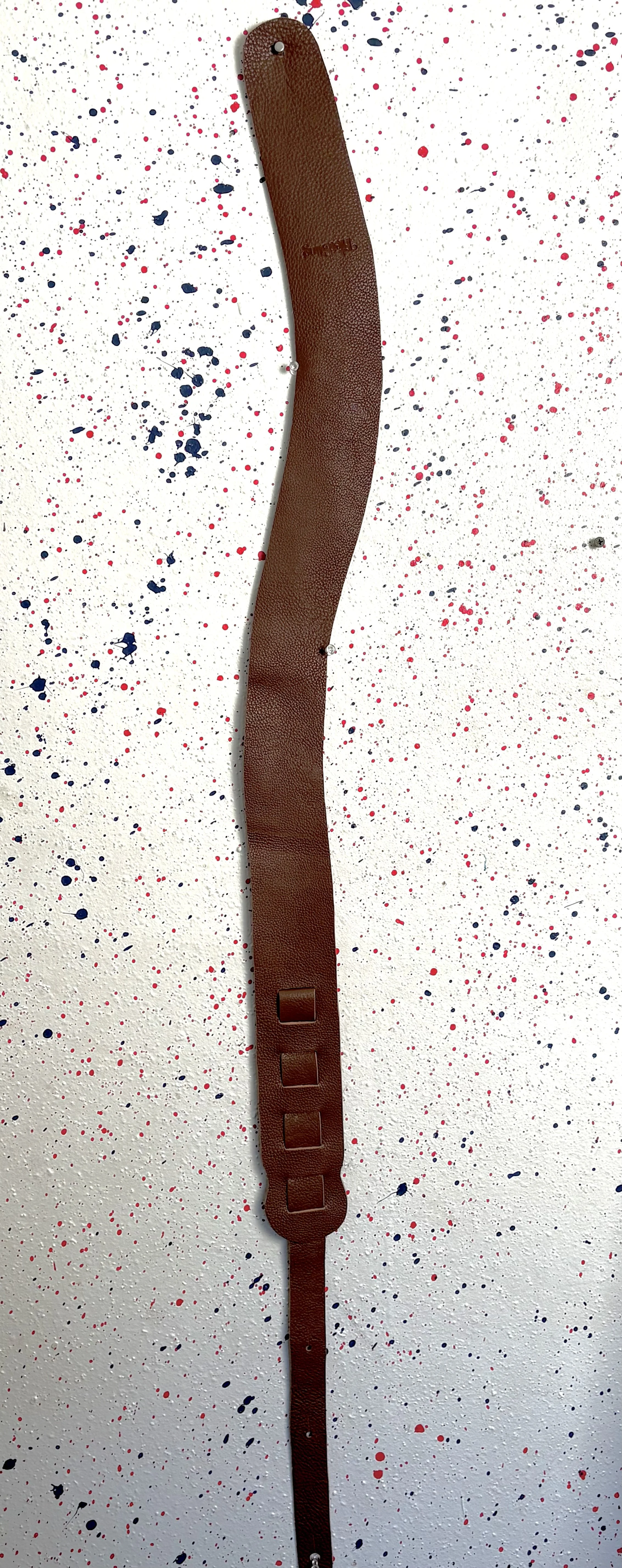 Chocolate Brown Leather Strap