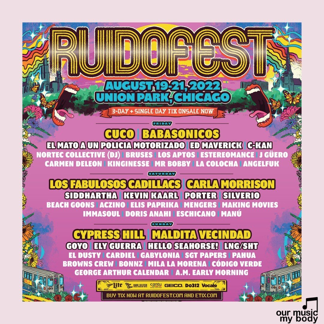 We're happy to announce that we're partnering with @ruidofest again this summer to bring you all a safe and fun festival experience! If you haven't yet gotten your tickets check out the link in our bio for more info and we'll see you there 🌈