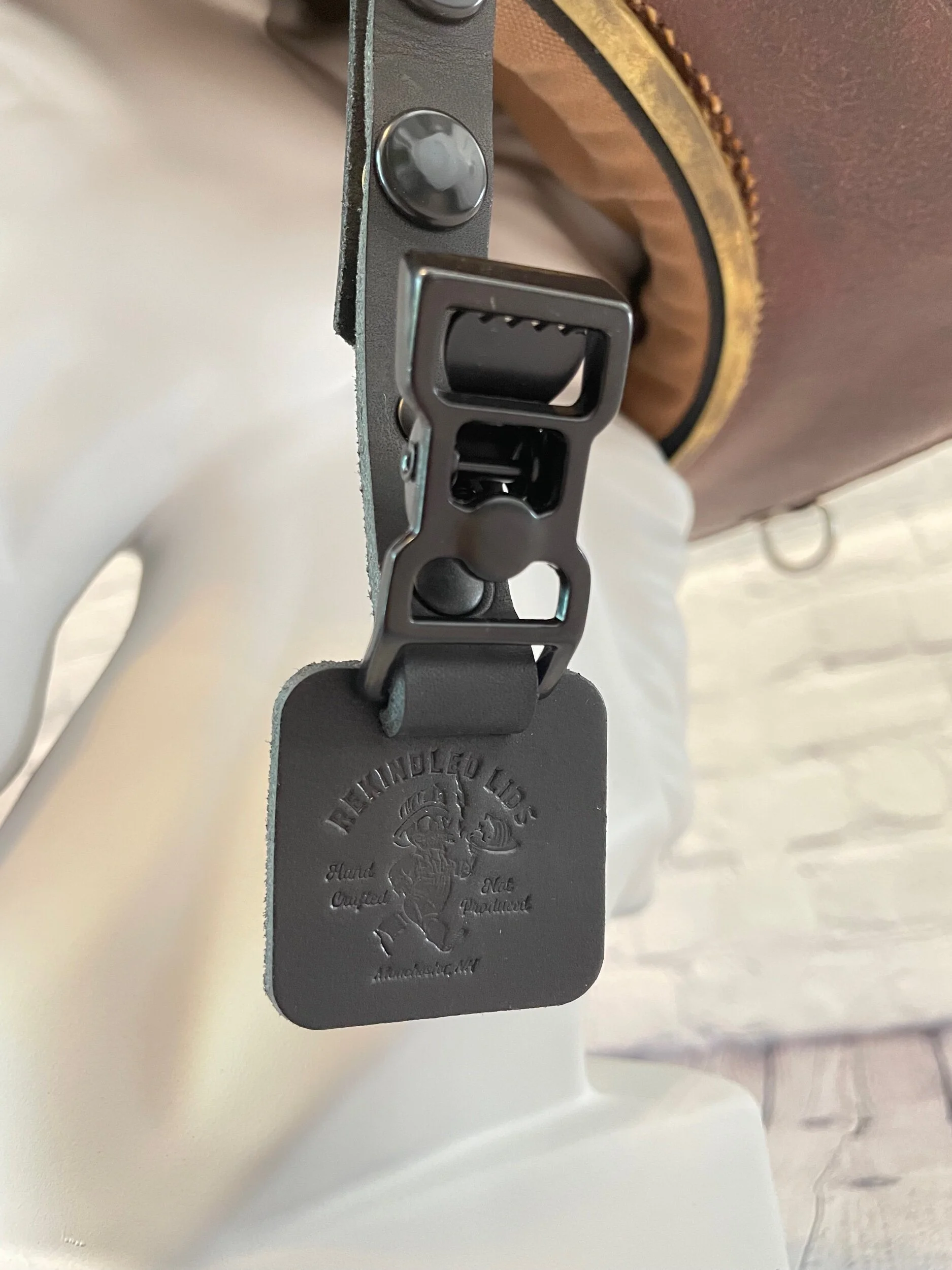 RKL Leather San Fran Strap — Rekindled Lids