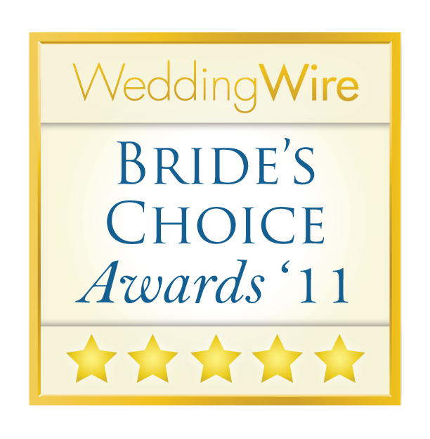 WeddingWire Bride's Choice Award 2011 Winner