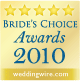 WeddingWire Bride's Choice Award 2010 Winner