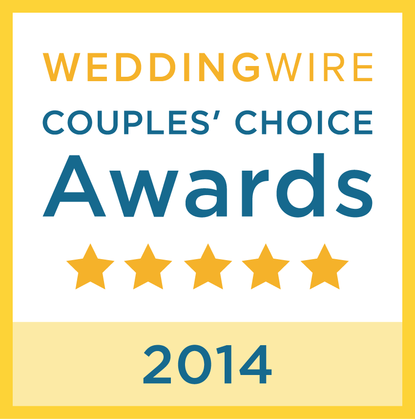WeddingWire Couples' Choice Award 2014 Winner