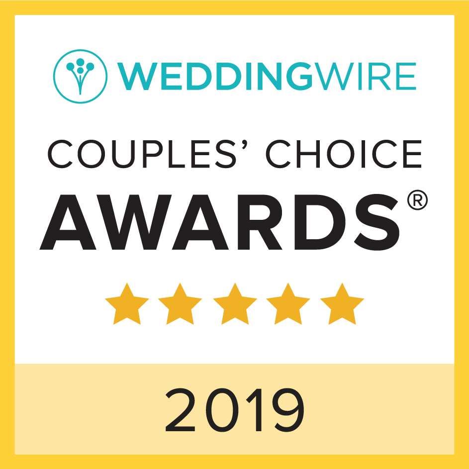 WeddingWire Couples' Choice Award 2019 Winner