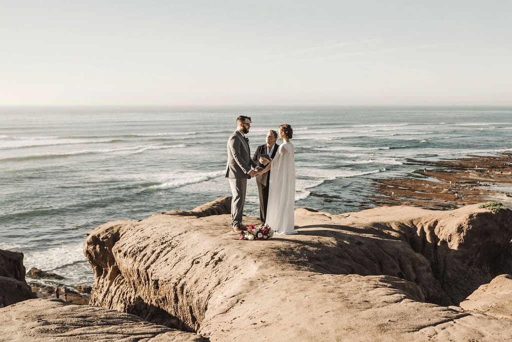 Image by Madeline Barr Photography , Lauren + Nick, Sunset Cliffs, San Diego
