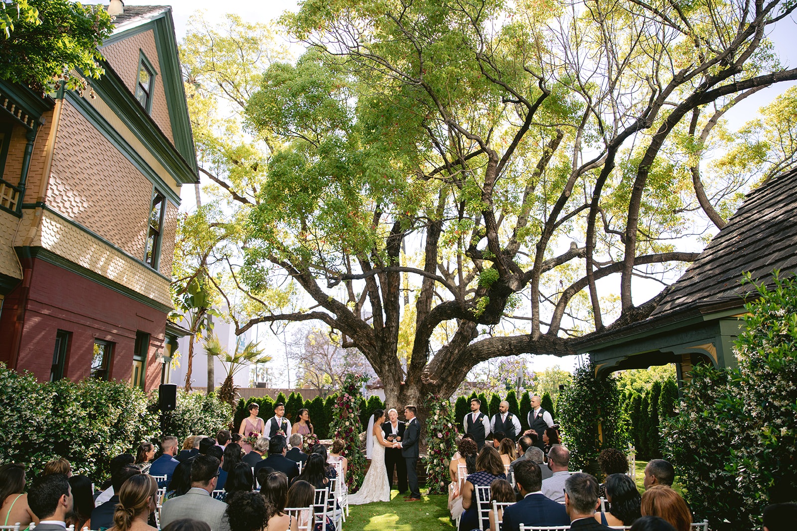 Image by Walter Wilson Studios , Annie + Paul, Britt Scripps Manor, San Diego