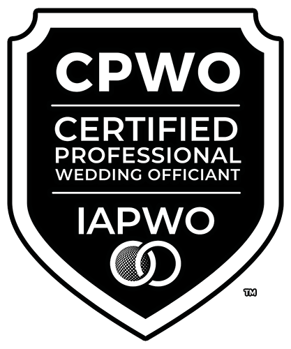 Certified Professional Wedding Officiant badge