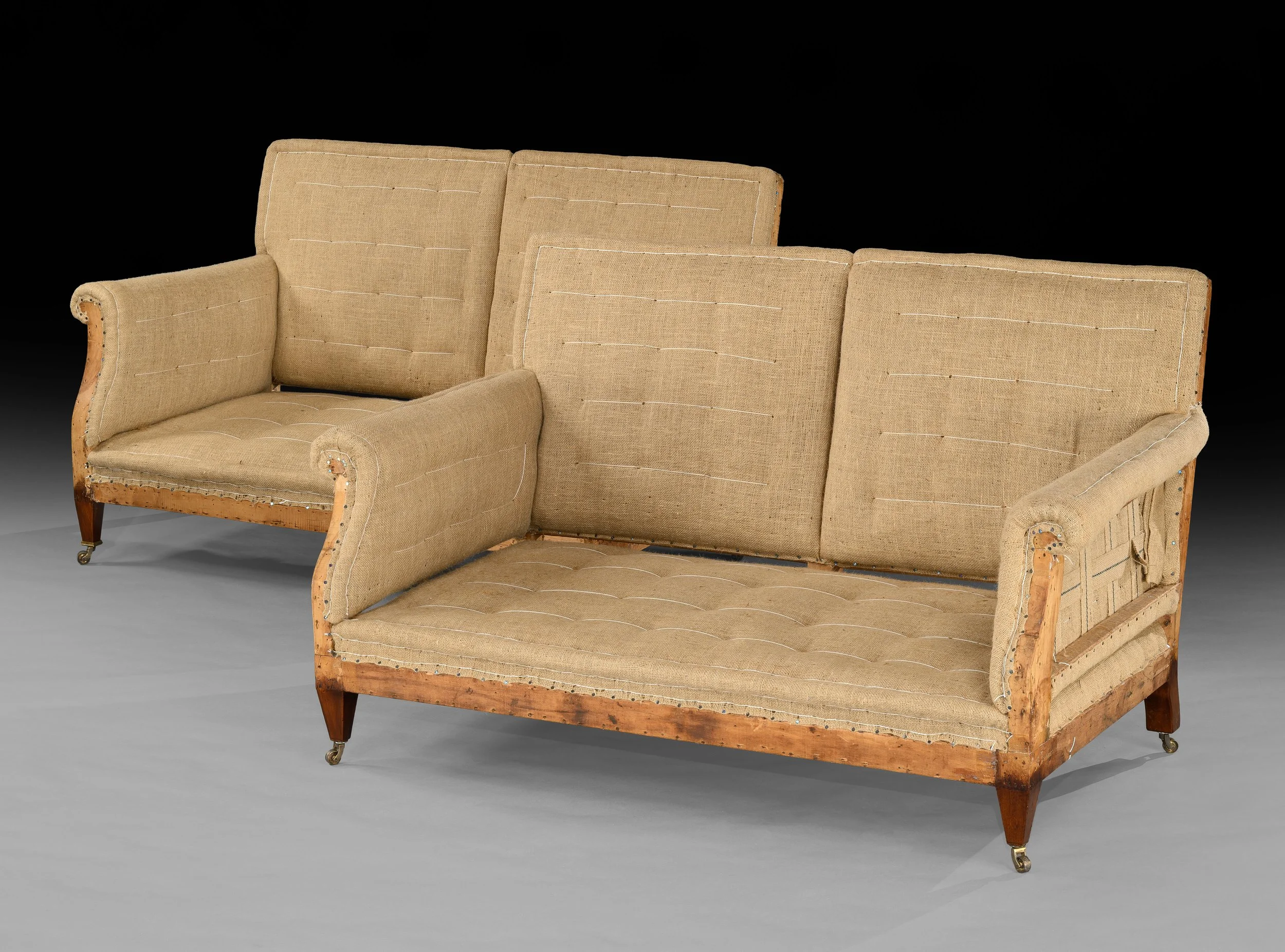 Two seater sofas