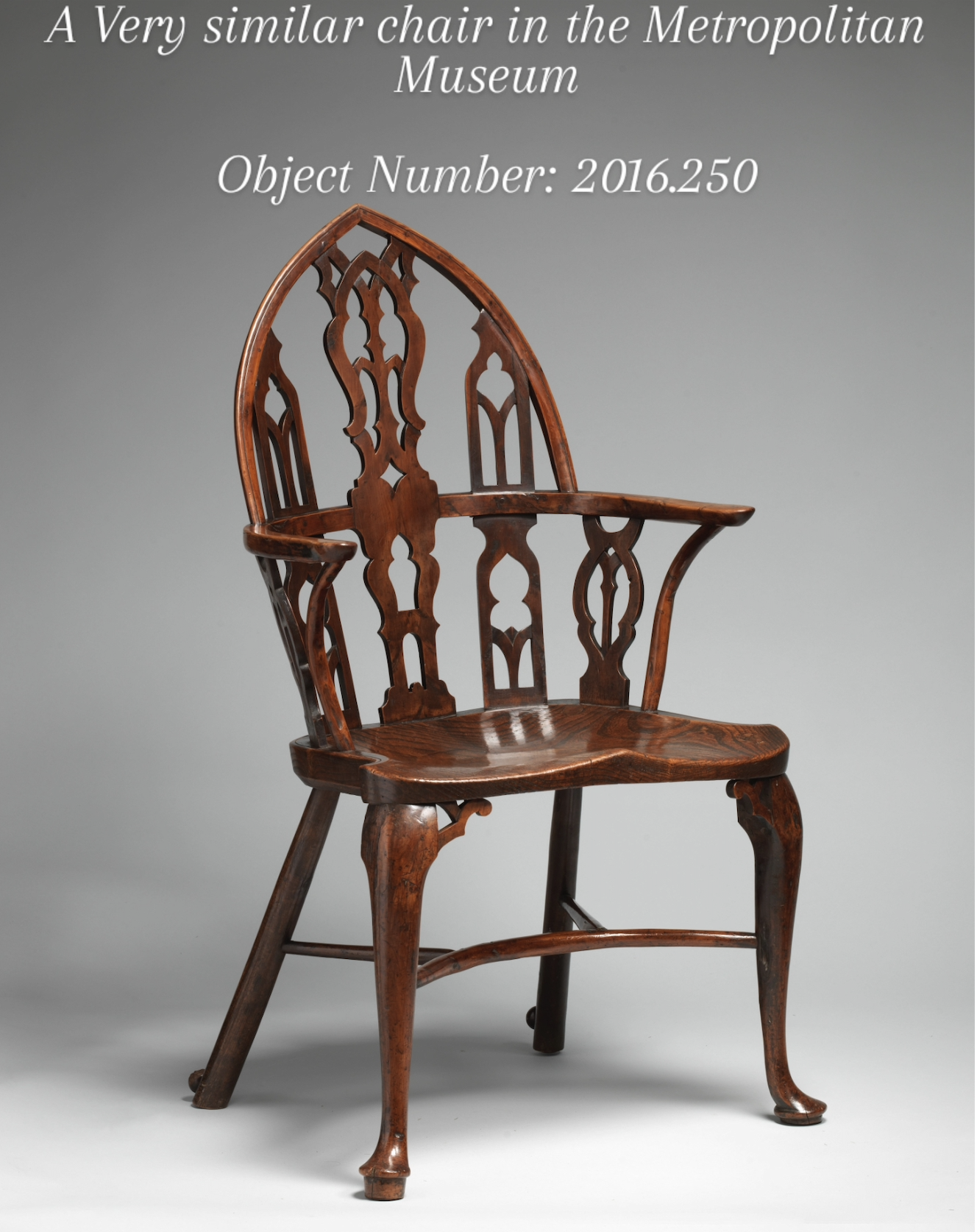 chair in the Metropolitan Museum, New York Object Number: 2016.250