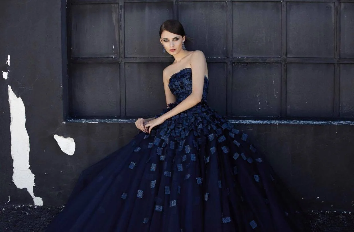 green emerald velvet dress Look 31 – ELIE SAAB main image 0
