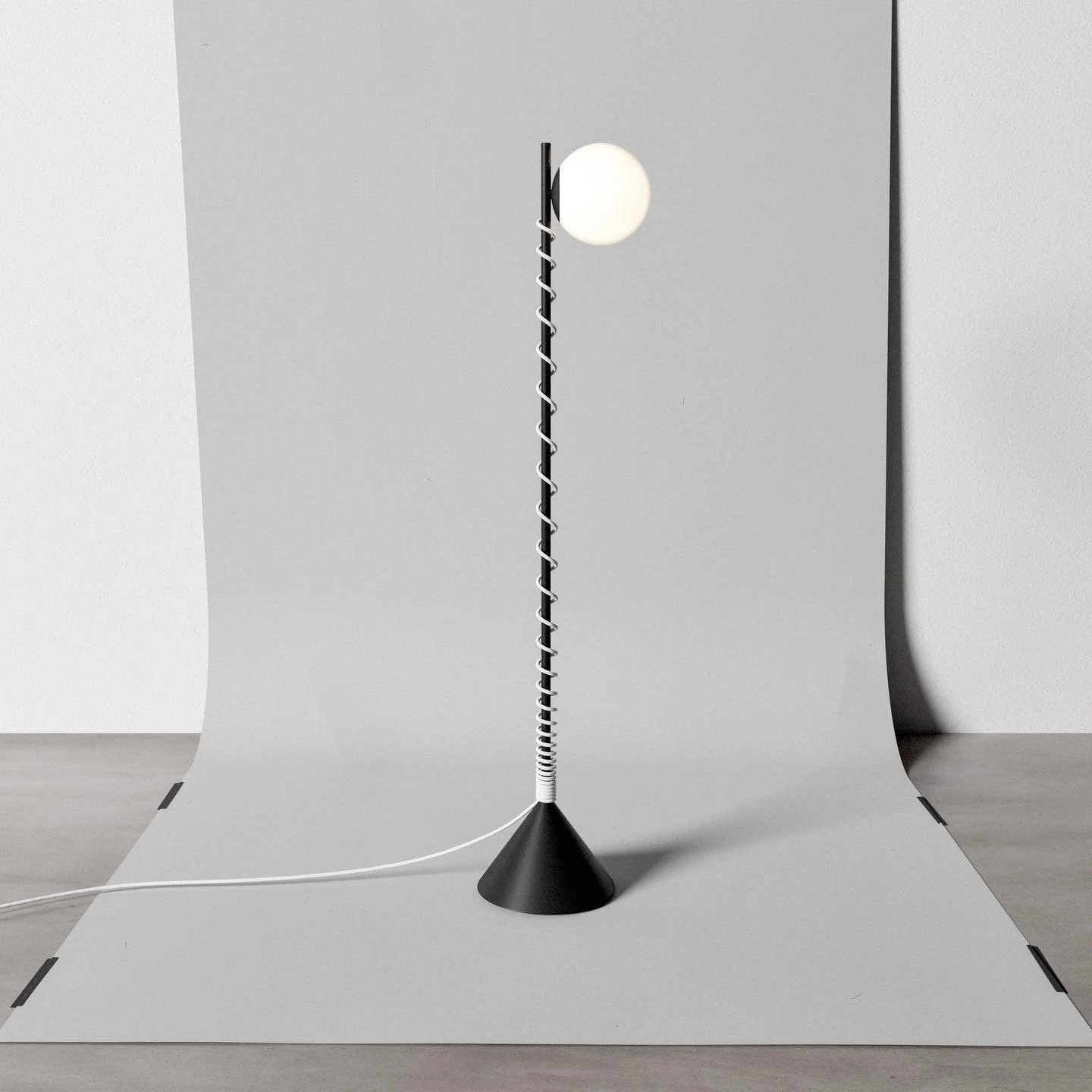 Coiled cable floor lamp concept for Render Weekly. 

#renderweekly #renderweeklyfloorlamp #blender #blenderrender #cyclesrender #lightingdesign #productdesign #industrialdesign #floorlamp