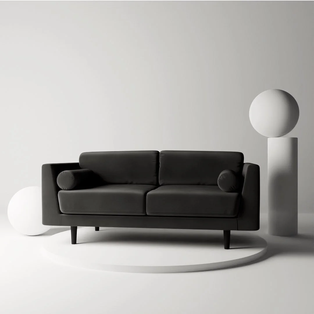 A visualisation of the Jackson sofa I worked on a couple of years ago. I&rsquo;ve been trying to improve my sofa and chair renderings, I think these are some of the most difficult as fabric is so organic. #cwblackwhite @colourweekly gave me a reason 