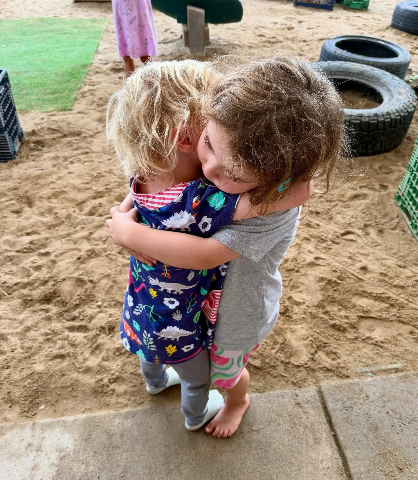 Empathy &amp; Kindness 💕 We work hard at SDCP to teach your children empathy and kindness. We want to help nurture kind, caring, and compassionate children! These two friends have been together since the infant room and when one of them got hurt, th