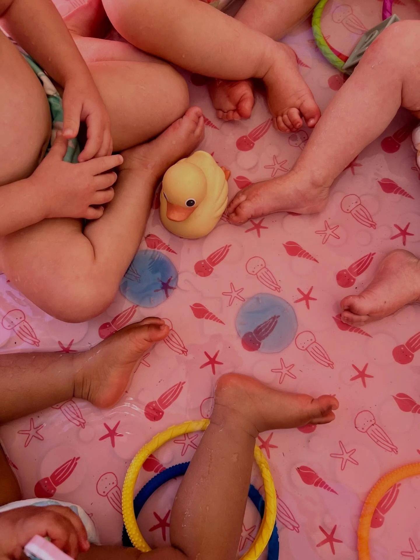 Our infants enjoying some water play on a hot day 💦

#sdcp #sandiegopreschool #playbased #waterplay #infantcare