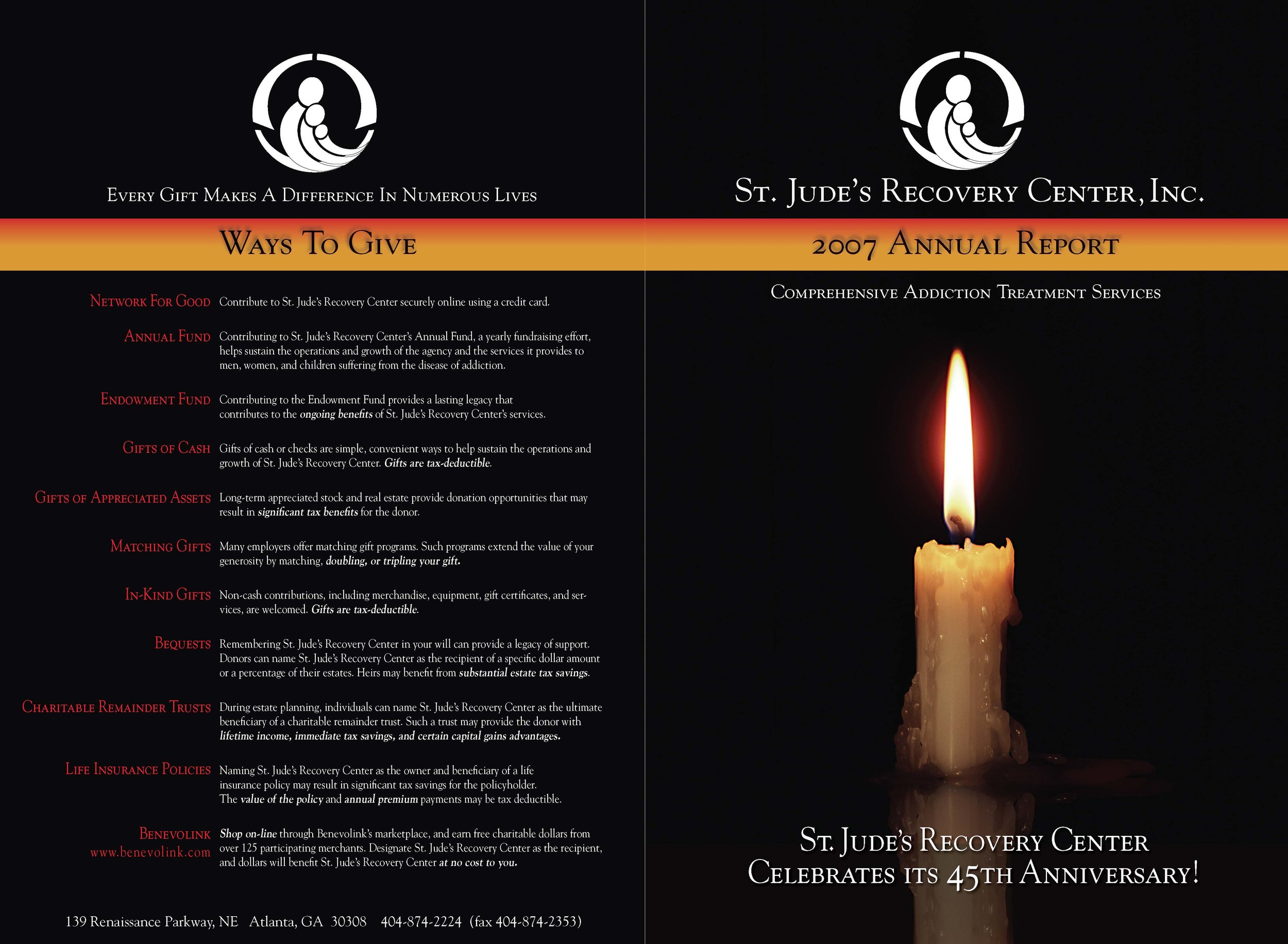 St. Jude's Annual Report