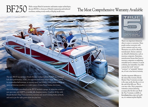 Honda Marine Brochure Spread