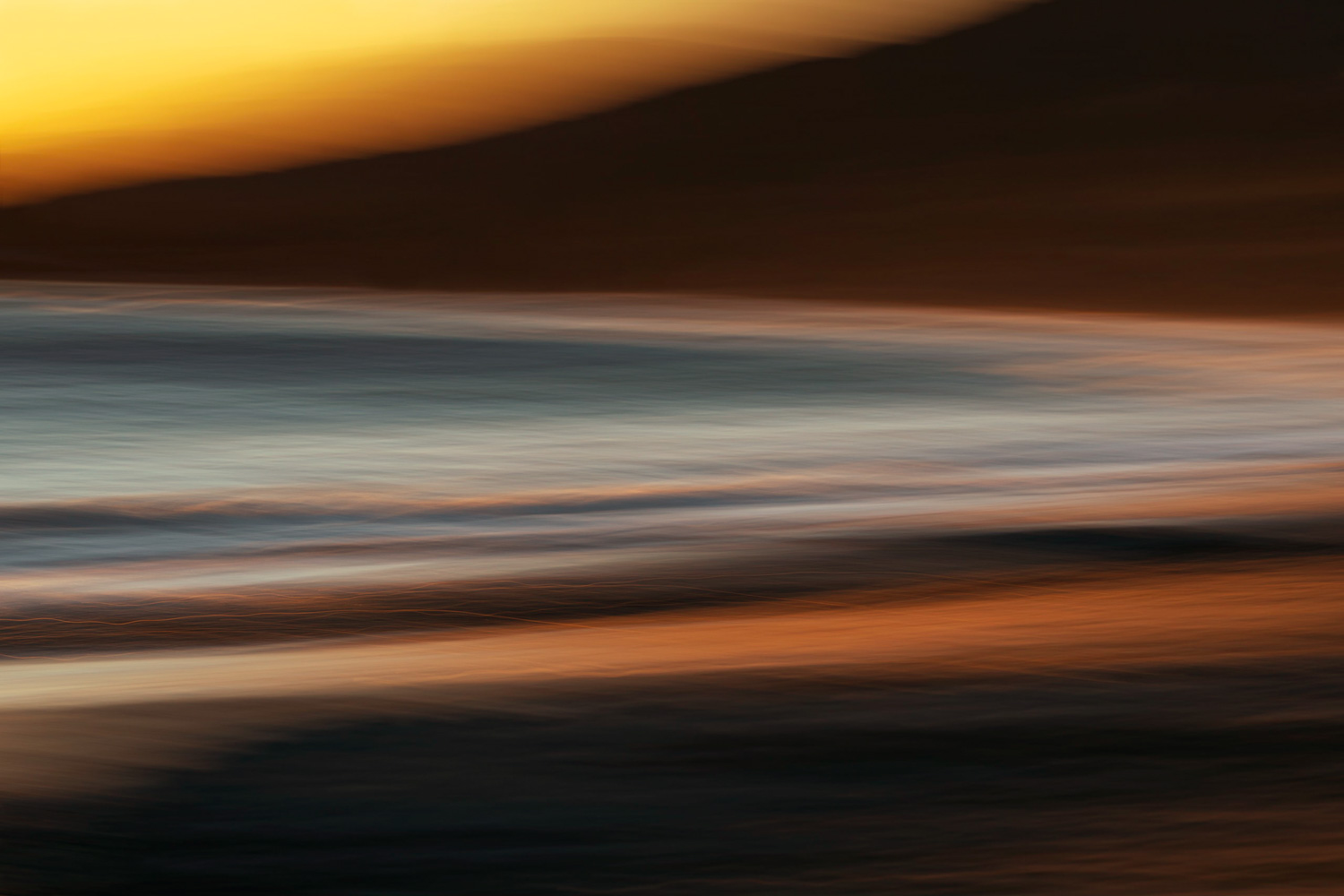  Coastal Sunset Abstract | Malibu, California 